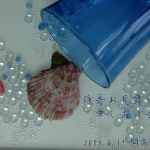 残暑お見舞い申しあげます 残暑お見舞い申しあげます