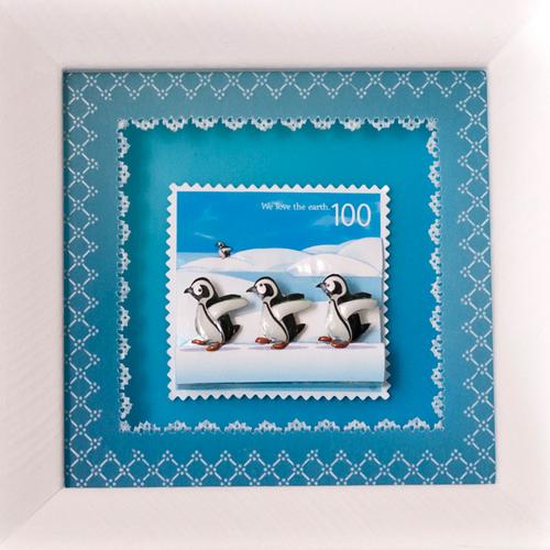 クンタ切手シリーズ けーぷぺんぎん クンタ切手シリーズ けーぷぺんぎん