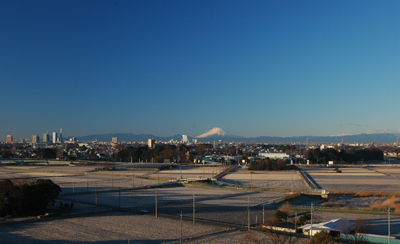 ２００８年元旦の富士山