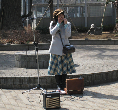 オカリナ演奏者　舞歌さん　素晴らしい音色で感動しました