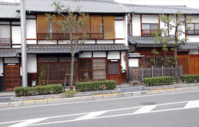 奈良町の家屋