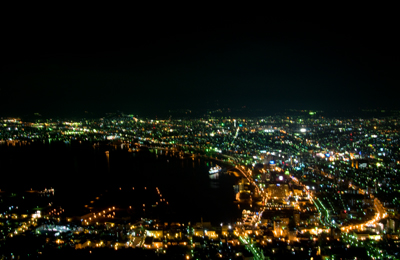 函館山山頂からの夜景