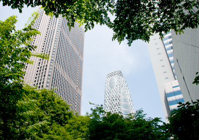 新宿の高層ビル群