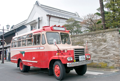 さくら祭りの為の巡回バス