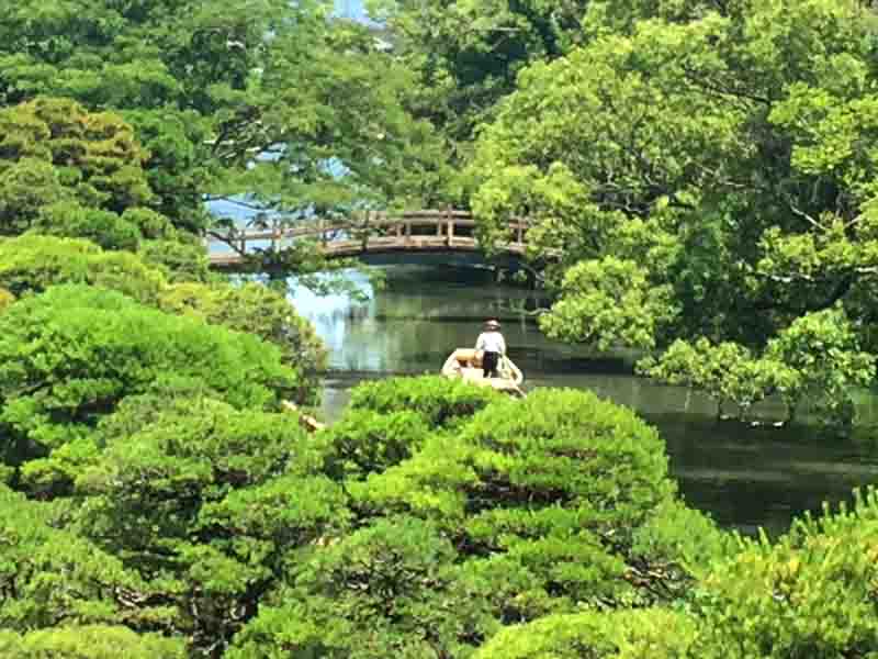 柳川の舟下り