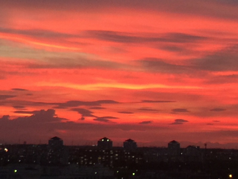 2015.7.13日の夕景