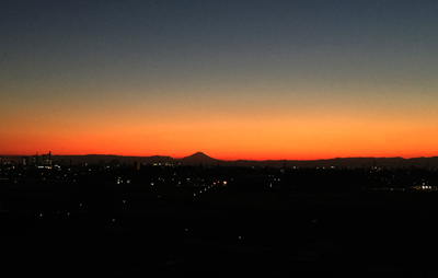 2019.1.5の夕景