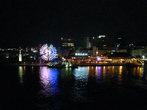 メリケン波止場の夜景