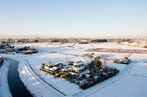 雪の朝(2012.1.24 AM7:25