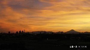 台風一過の空の色（2013.9.16）