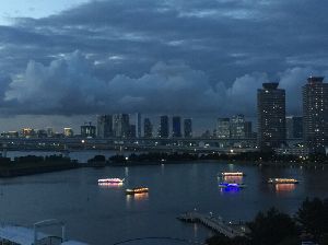 お台場AQUA CITYからの絶景